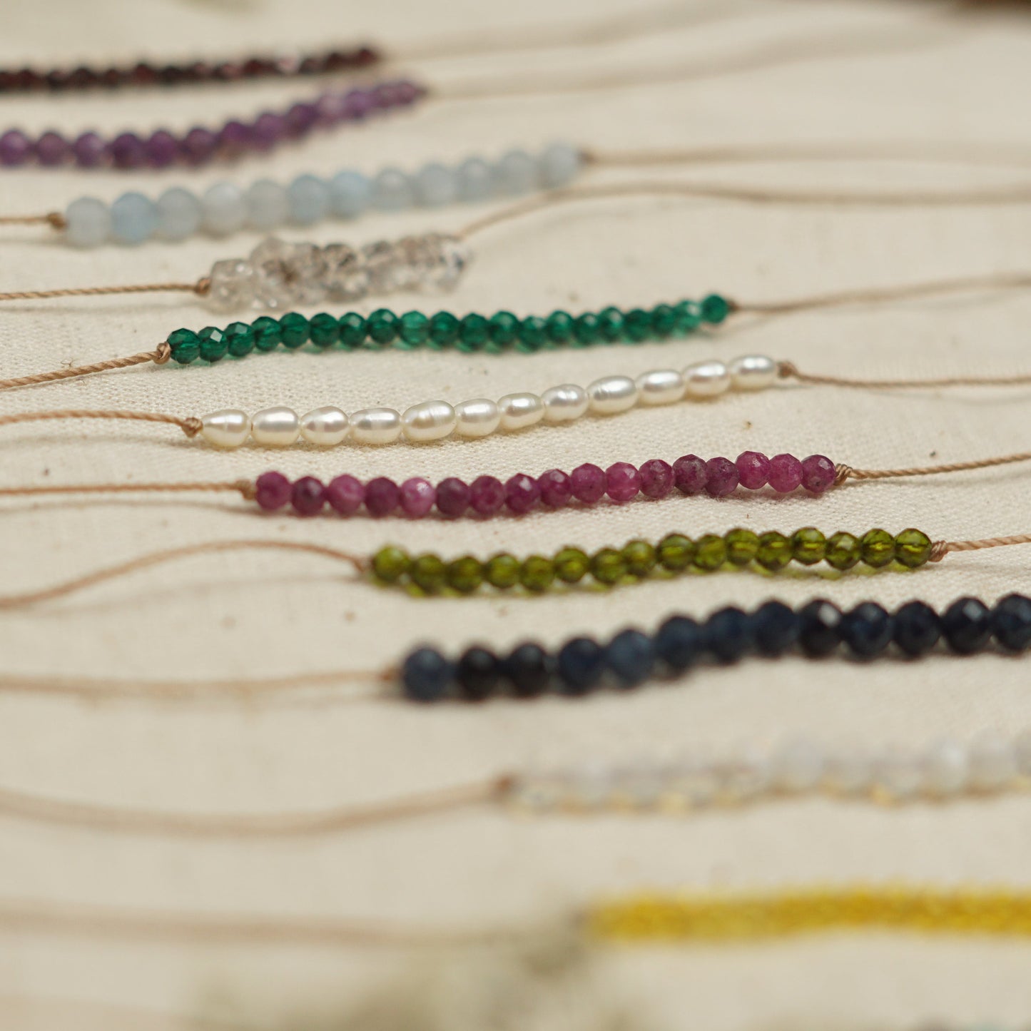 Dainty Sapphire Necklace - September Birthstone