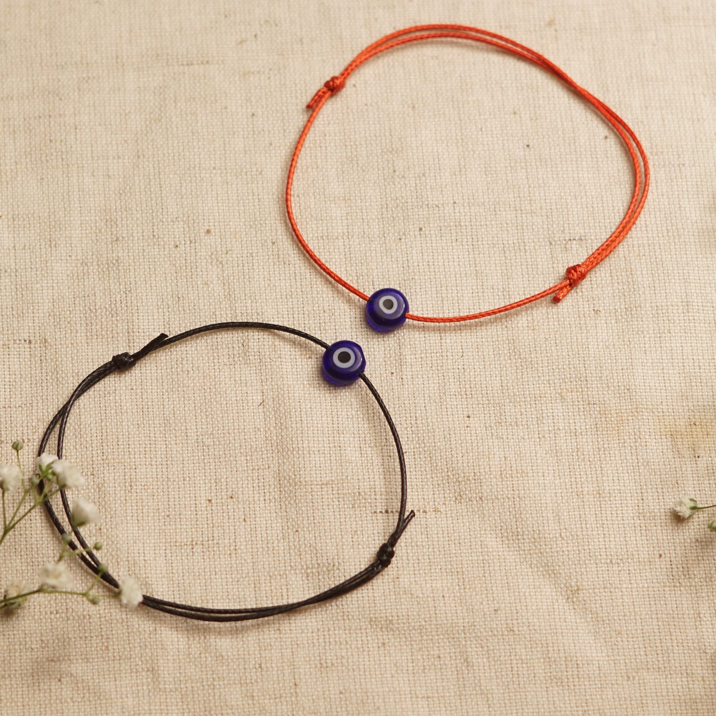 Evil Eye/ Nazar Adjustable Bracelet - Unisex - Protection & evil eye
