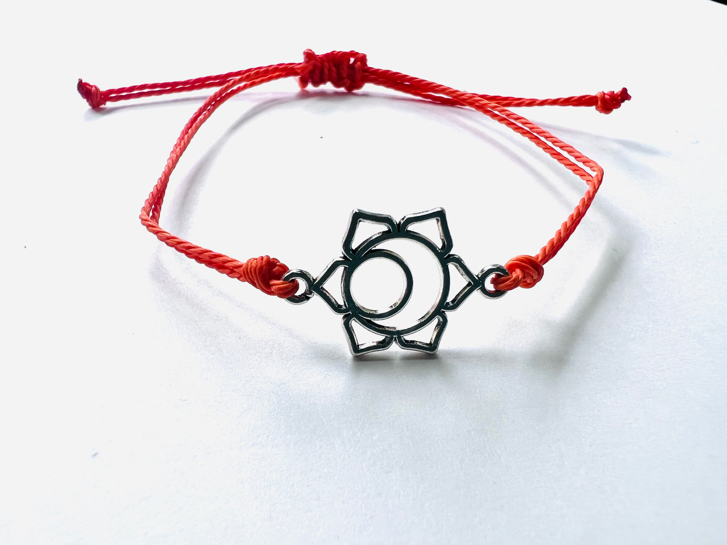 Sacral Energy Bracelet with size adjustable sliding knot