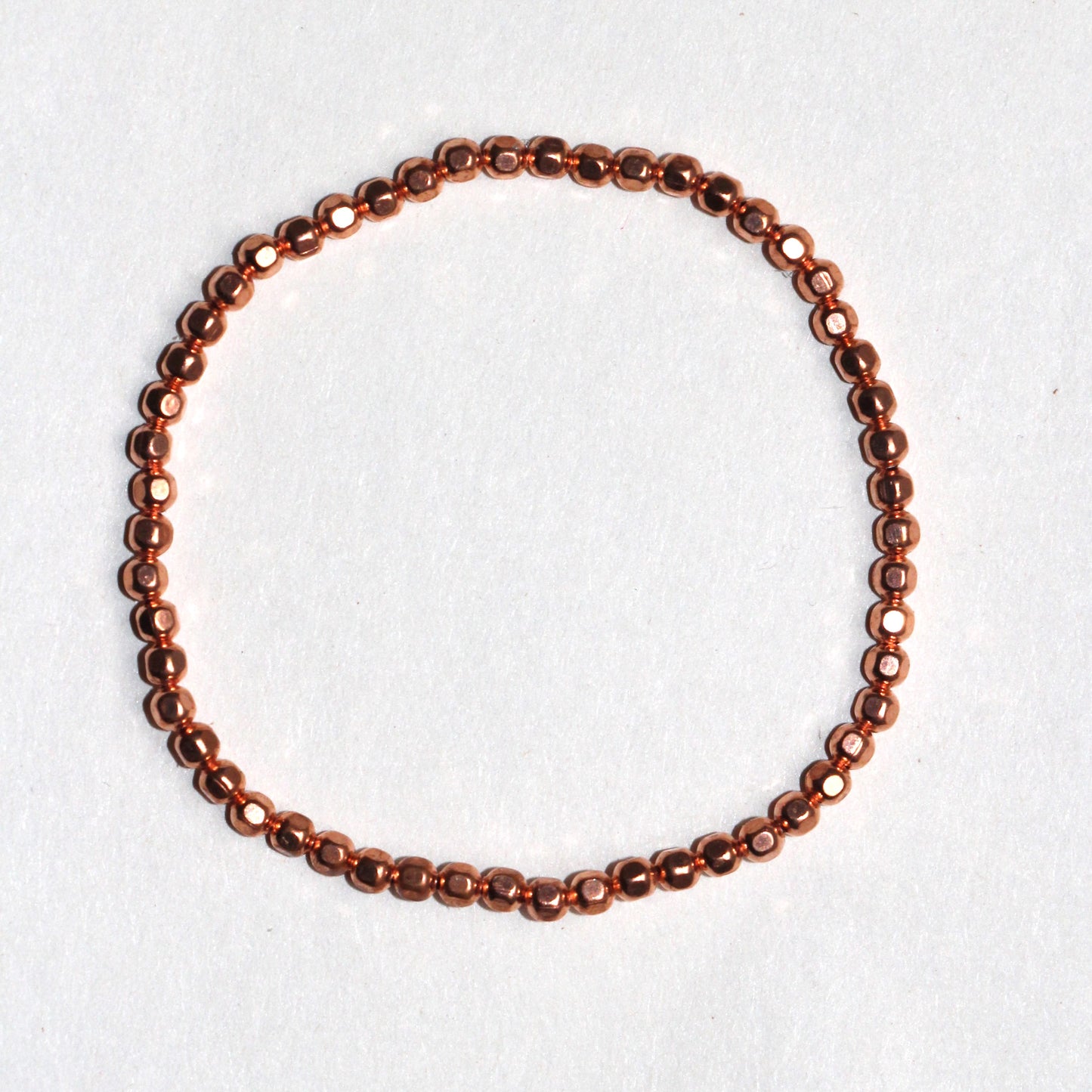 Genuine Copper Bead Bracelet