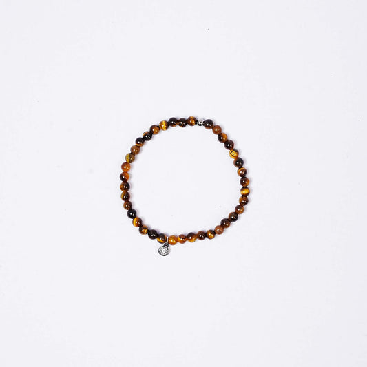 Tiger's Eye Bracelet - Stretchy, Tarnish Free and Waterproof
