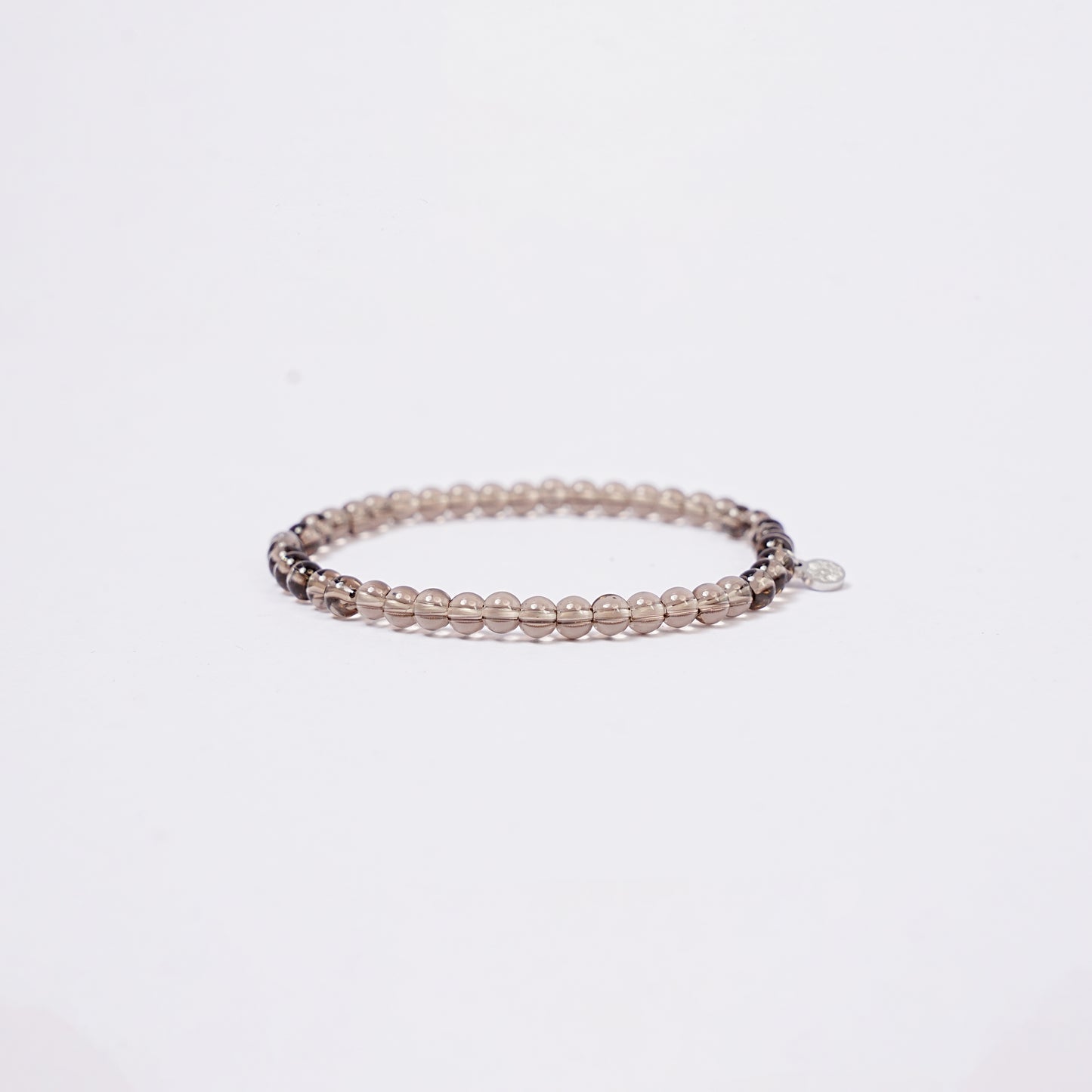Smoky Quartz Bracelet - Stretchy, Tarnish Free and Waterproof