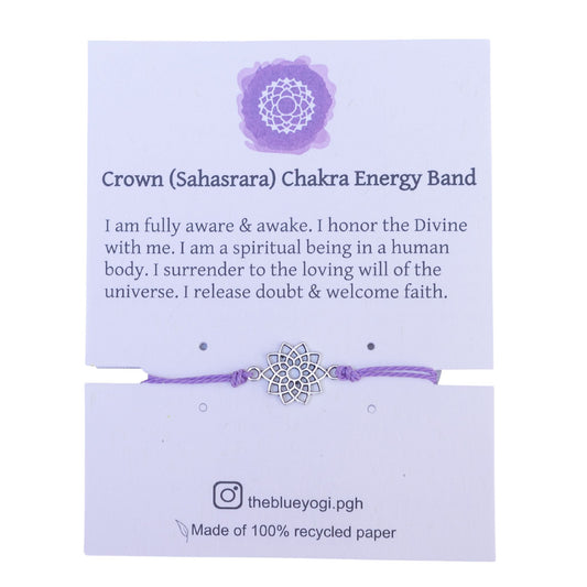 Classic Adjustable Silver Crown Bracelet | The Blue Yogi