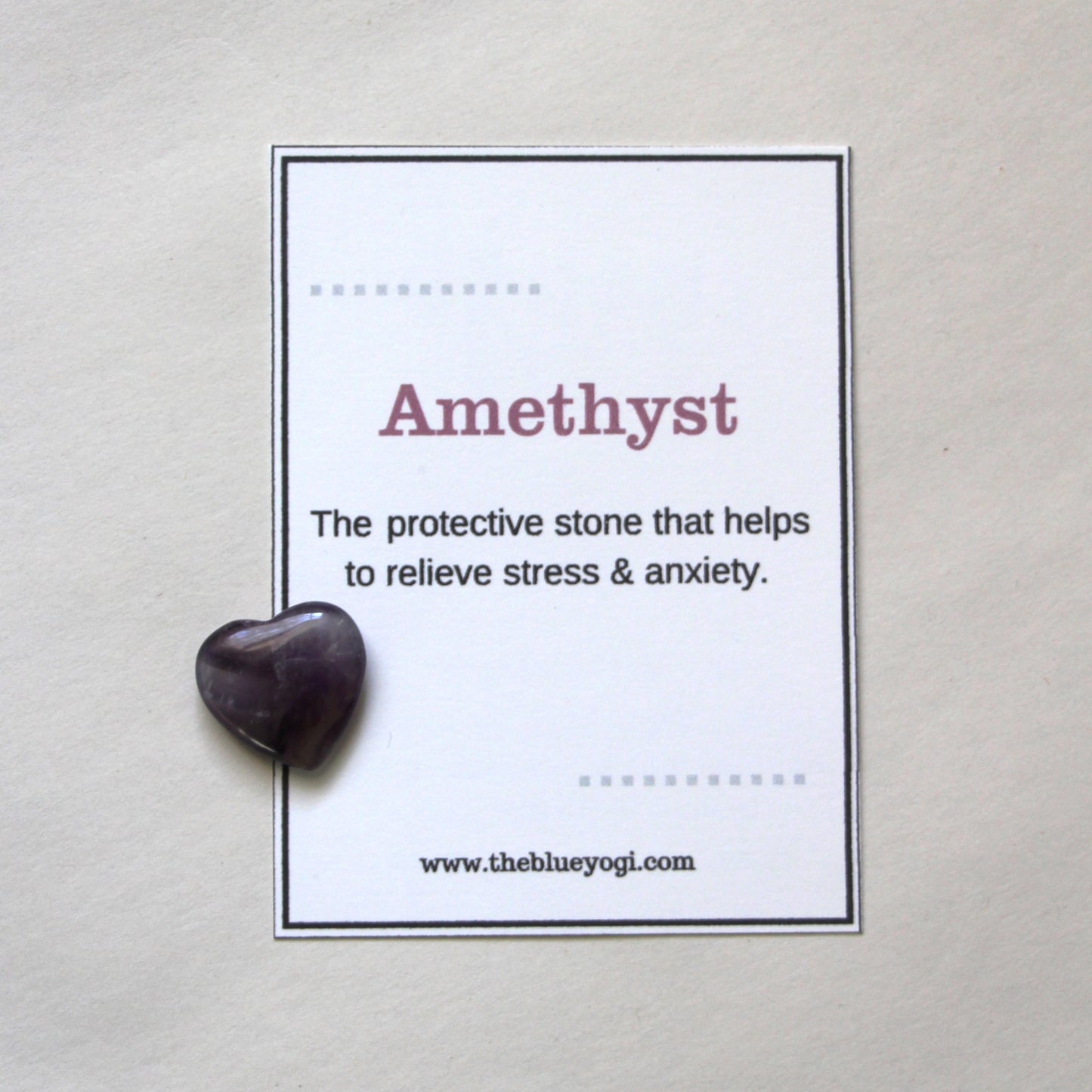 Natural Gemstone Pocket Hugs - Amethyst