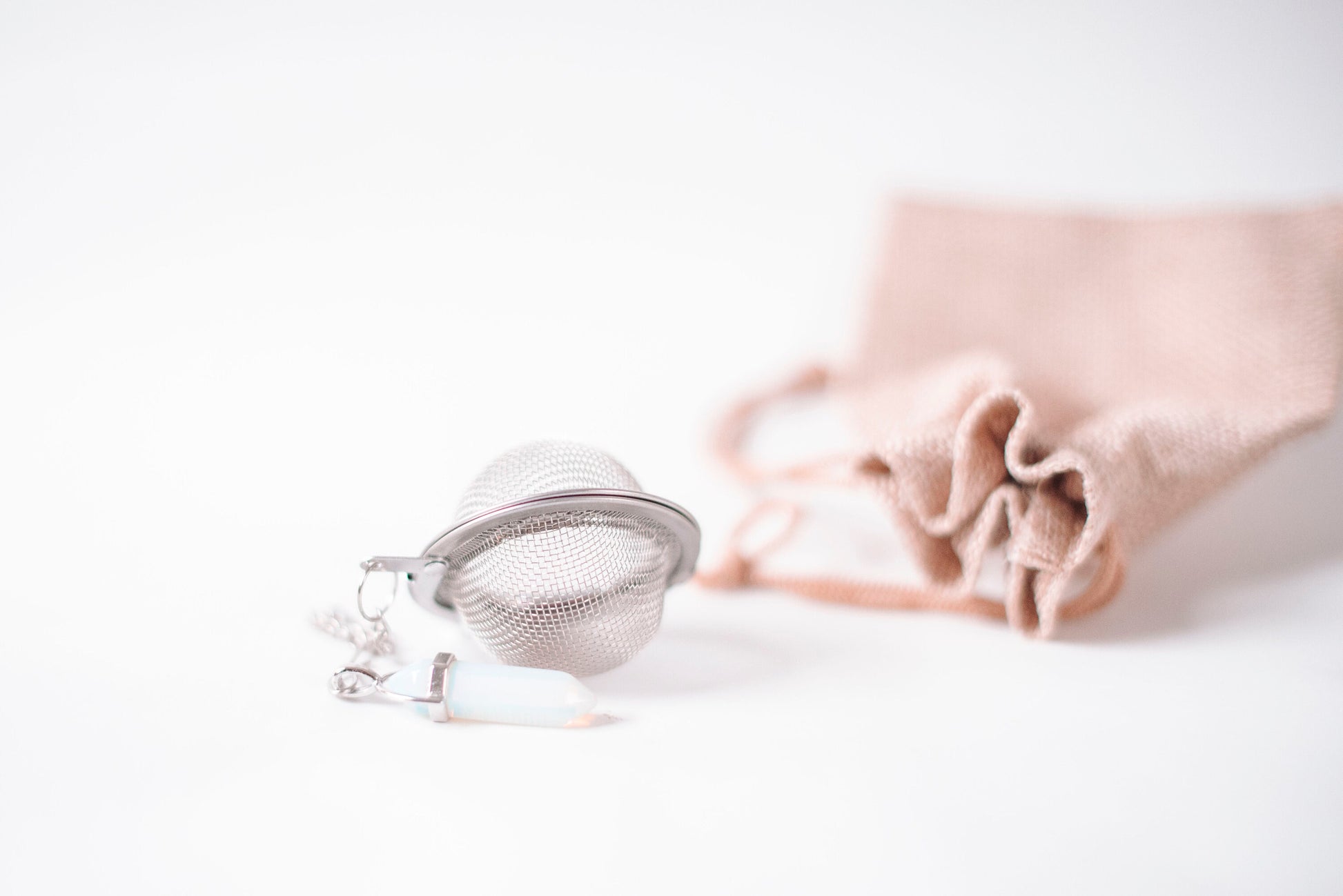 Crystal Strainer for Loose Teas - Theblueyogi