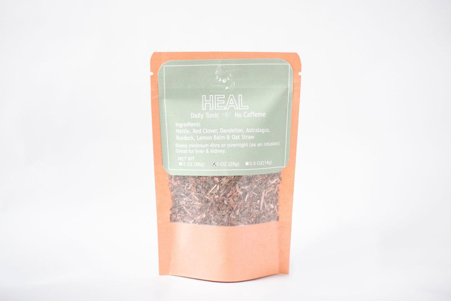 Heal Herbal Tea - Daily Tonic - No Caffeine - Loose Teas - Theblueyogi