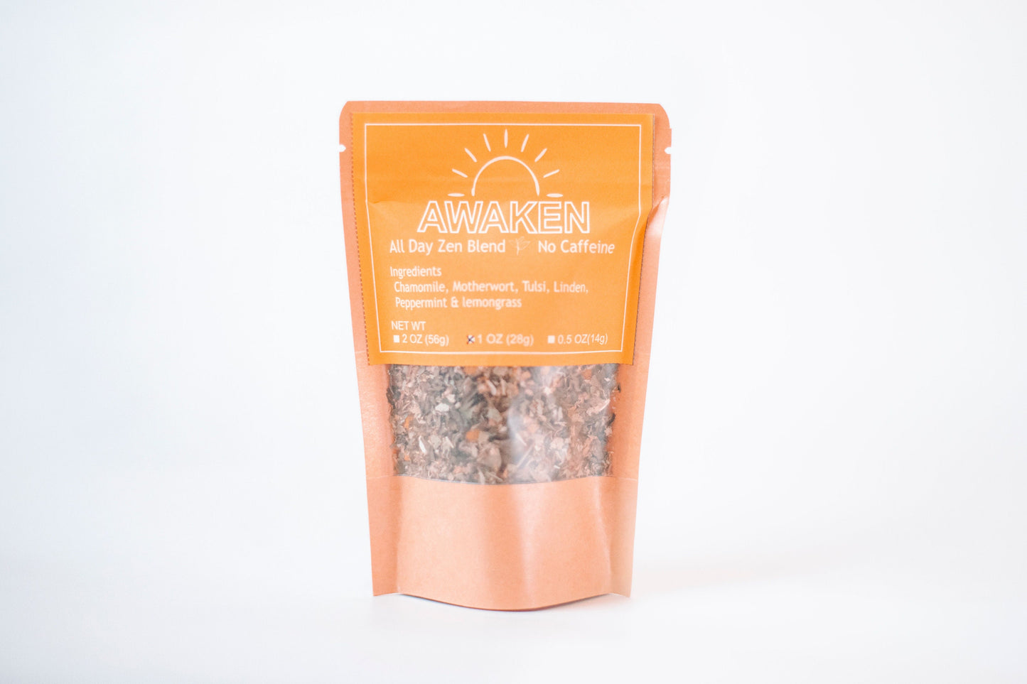 Awaken - All Day Herbal Blend- NO caffeine - Loose Teas - Theblueyogi