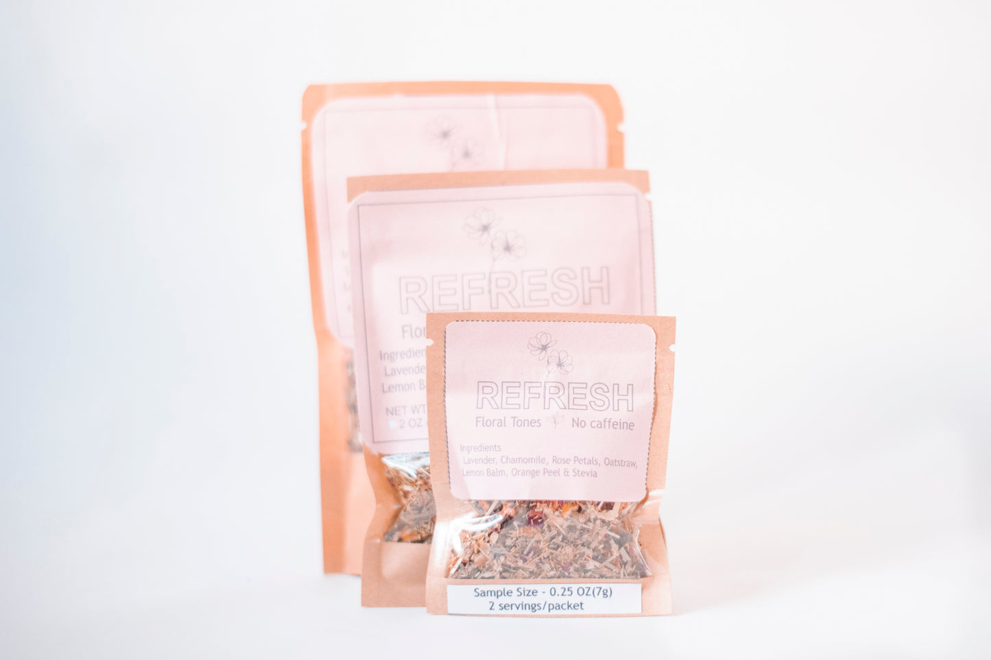 Refresh tea with Orange and Rose petals - Loose Teas - Theblueyogi