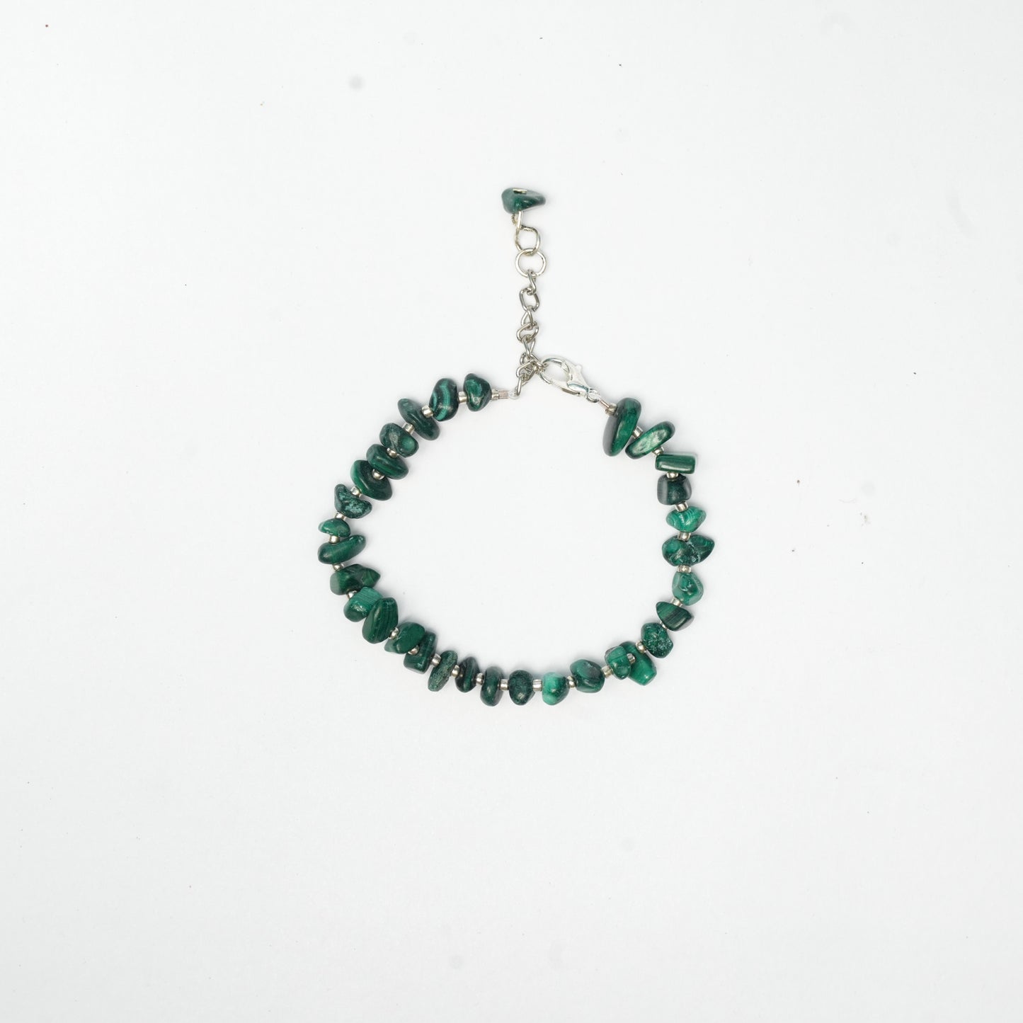 Adjustable Malachite Bracelet