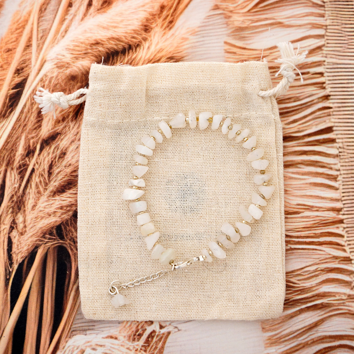 Moonstone is floating inner glow.