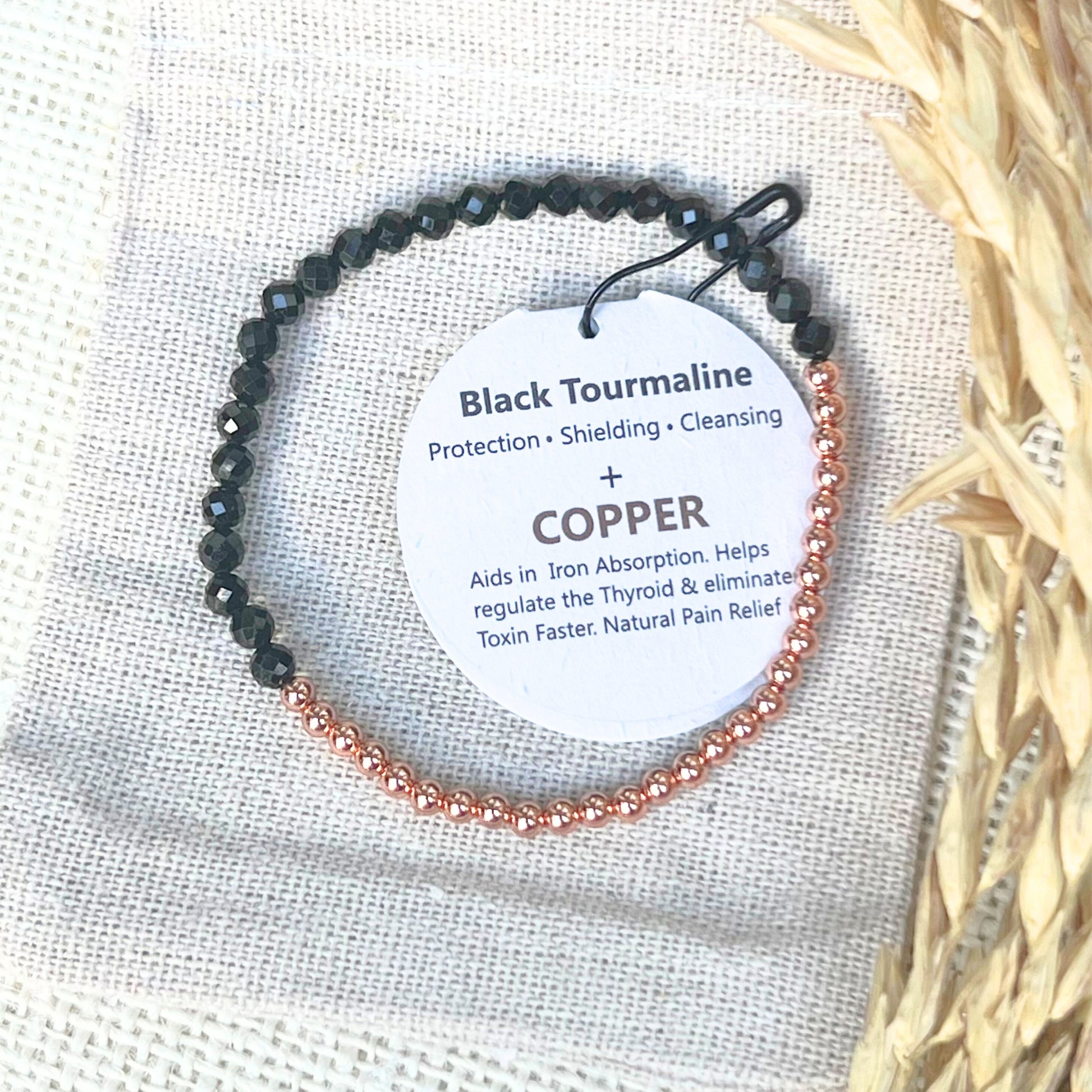 Top Quality Black Tourmaline Bracelet | The Blue Yogi