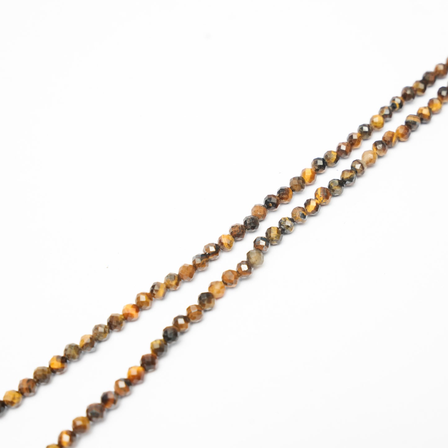 Details on Multi Faceted Tiger's eye bead
