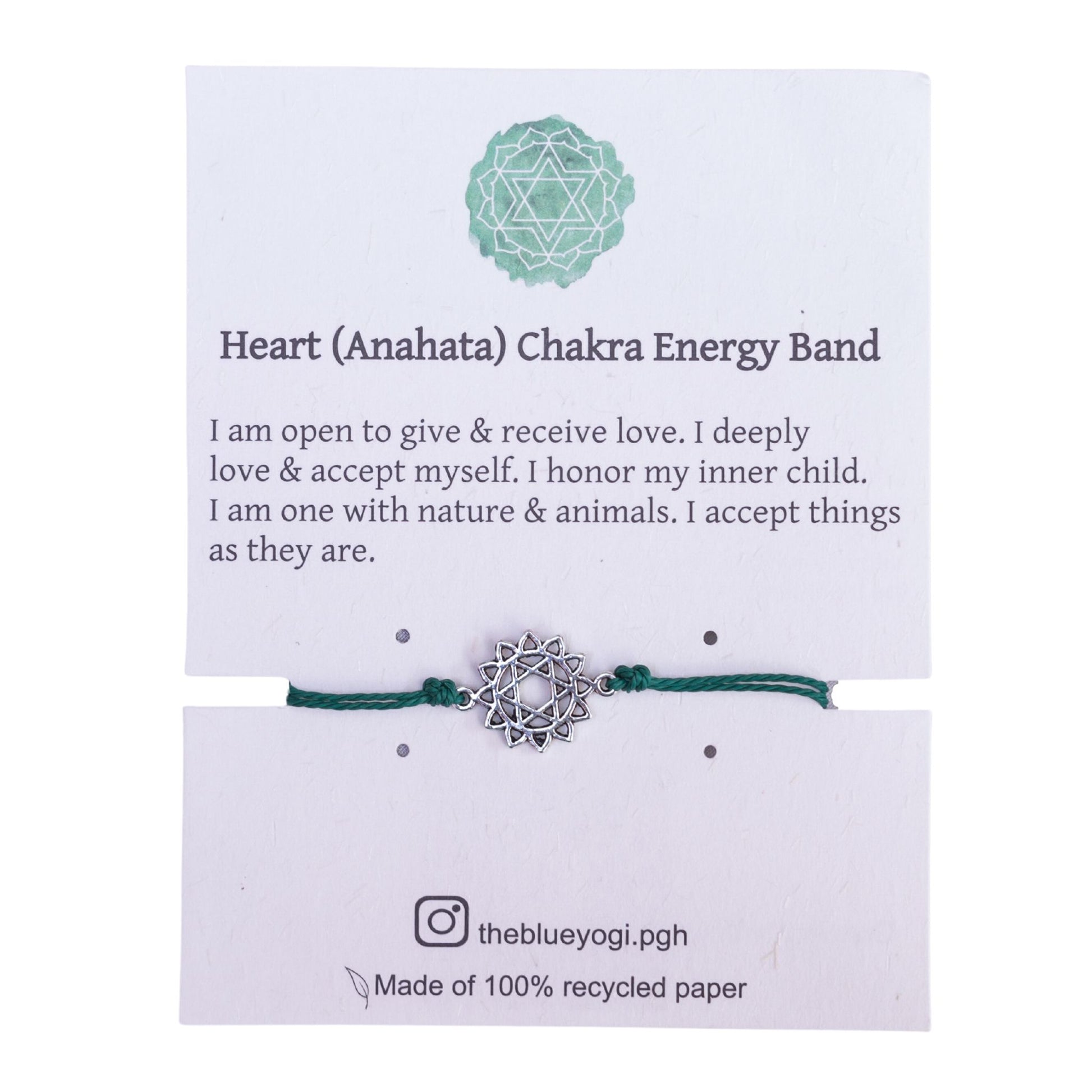 Top-Rated Heart Chakra Energy Bracelet | The Blue Yogi