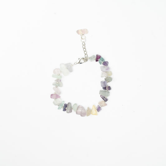 Fluroite Chip Bracelet