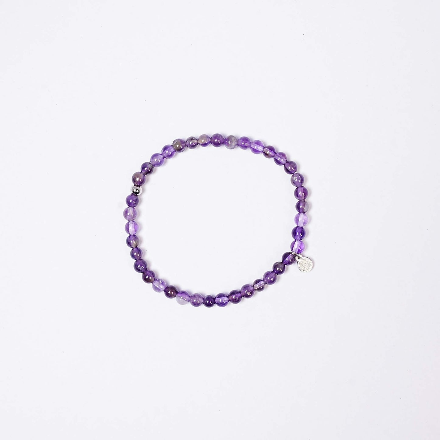 Amethyst Bracelet - Stretchy, Tarnish Free and Waterproof