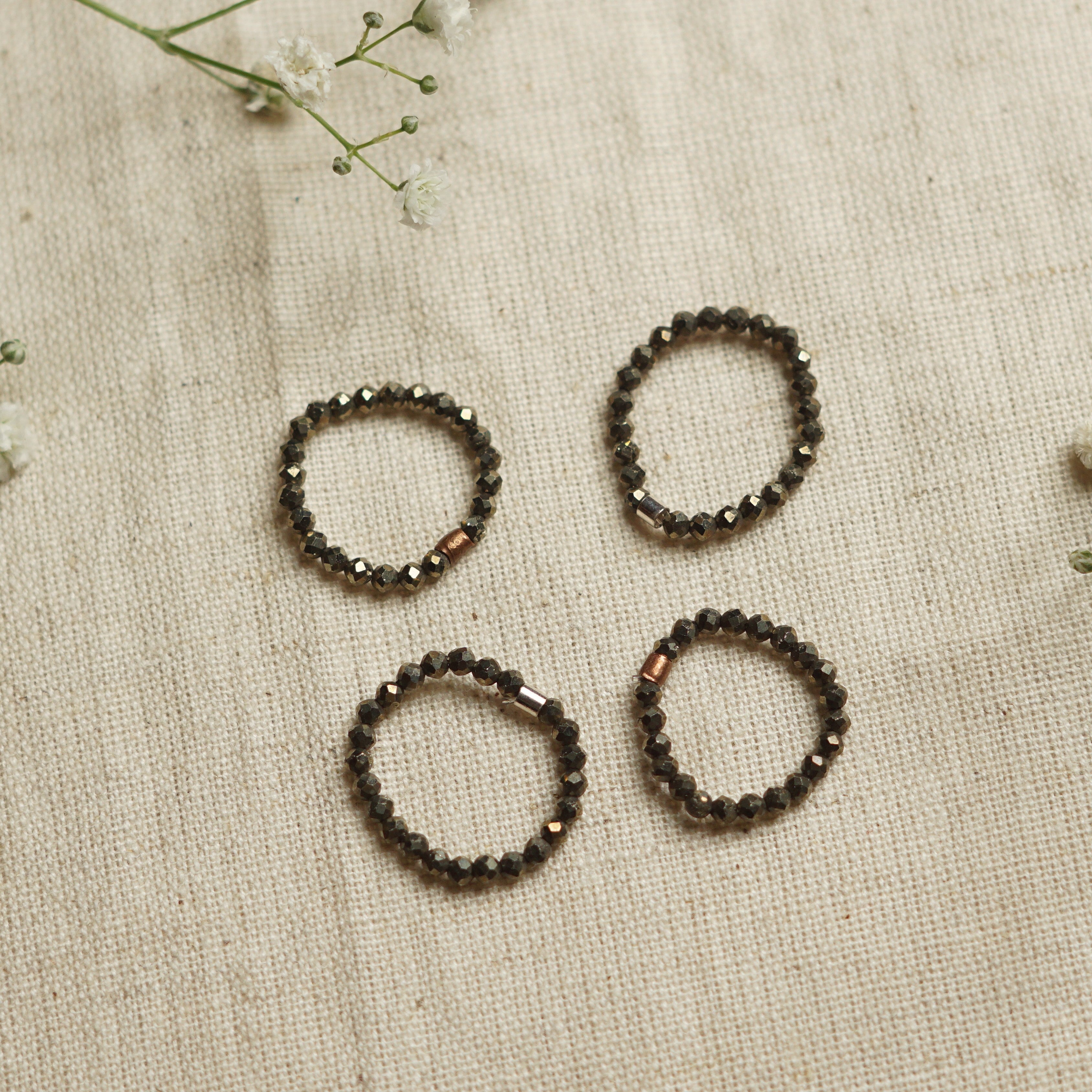 Dainty Gemstone Fidget Rings – The Blue Yogi