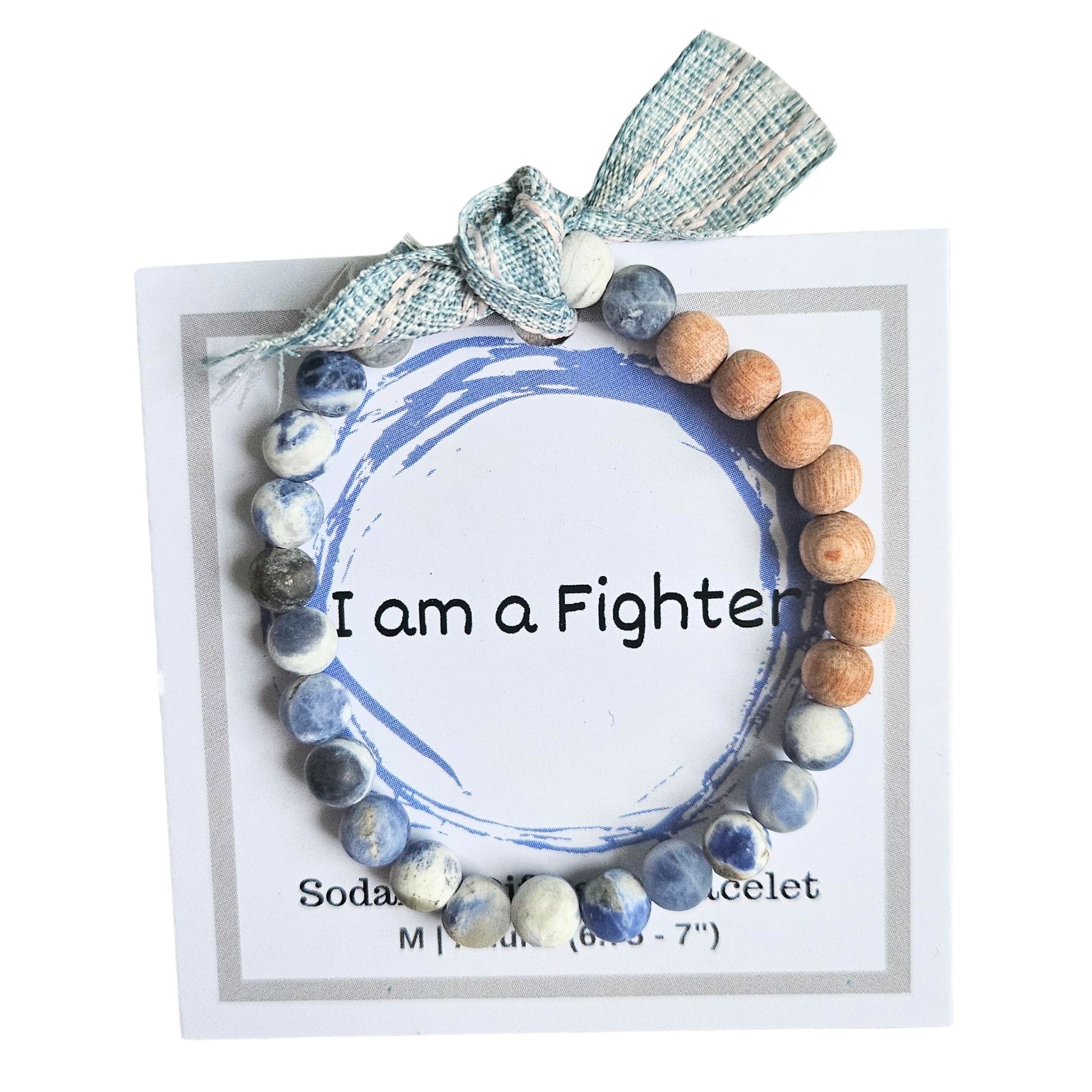 Natural Matte Sodalite Bracelet Collection | The Blue Yogi