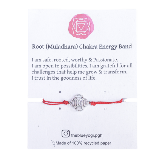 Adjustable Powerful Root Chakra Energy Bracelet | The Blue Yogi