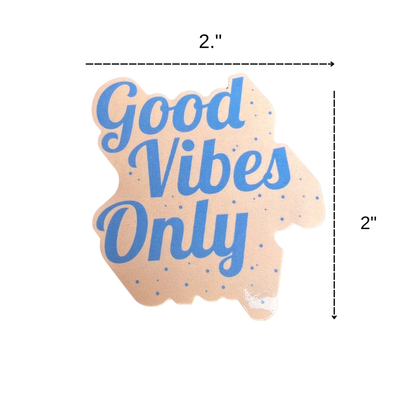 Unique Retro Style Vinyl Sticker | The Blue Yogi