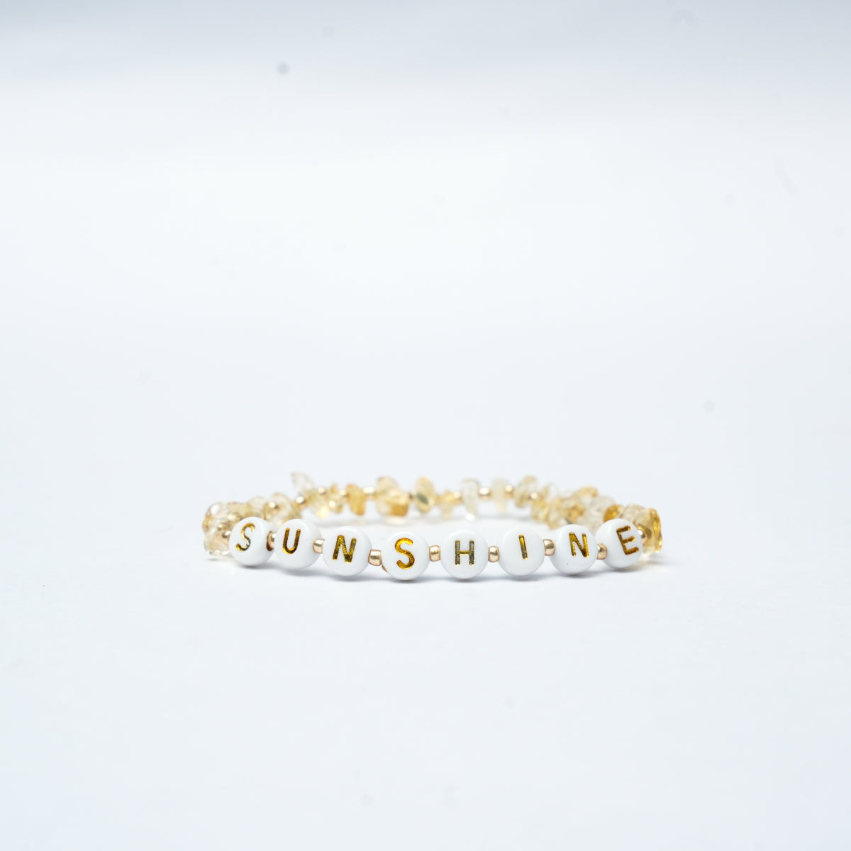 Handcrafted from natural Citrine chip beads