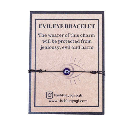 Evil Eye/ Nazar Adjustable Bracelet - Unisex - Protection & evil eye