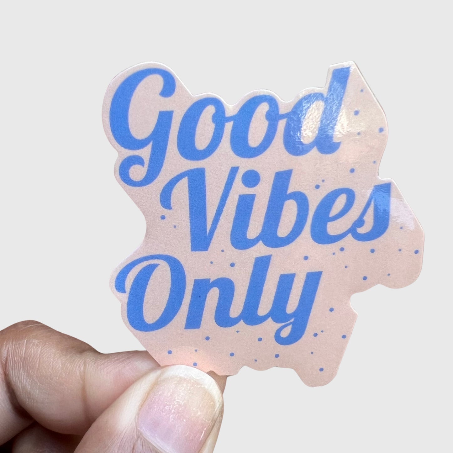 Good Vibes Retro style Vinyl Sticker