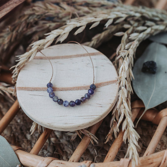 Gorgeous Amethyst February Birthstone Necklace | The Blue Yogi