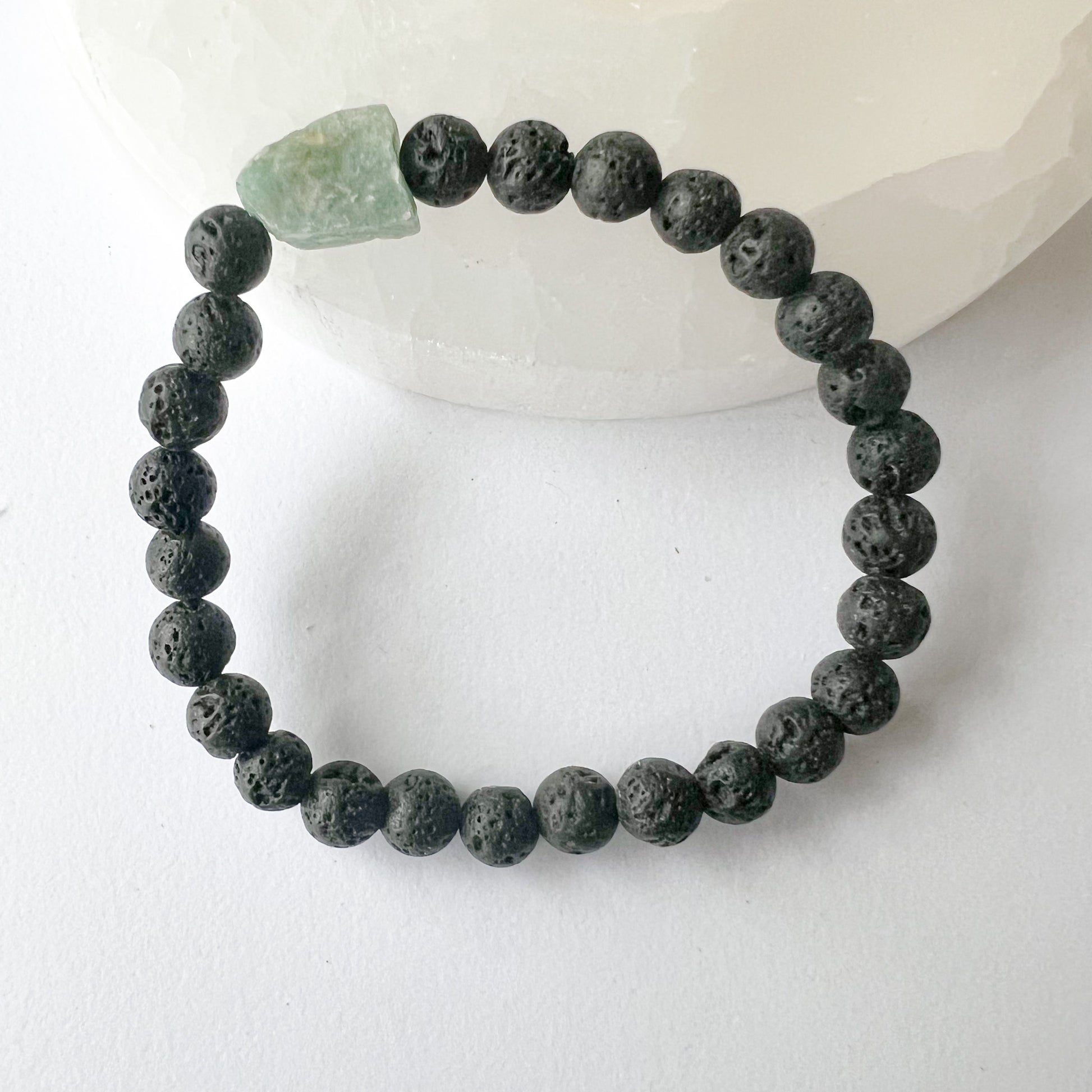 Lava Stone Diffuser Bracelet by The Blue Yogi – Aromatherapy Style