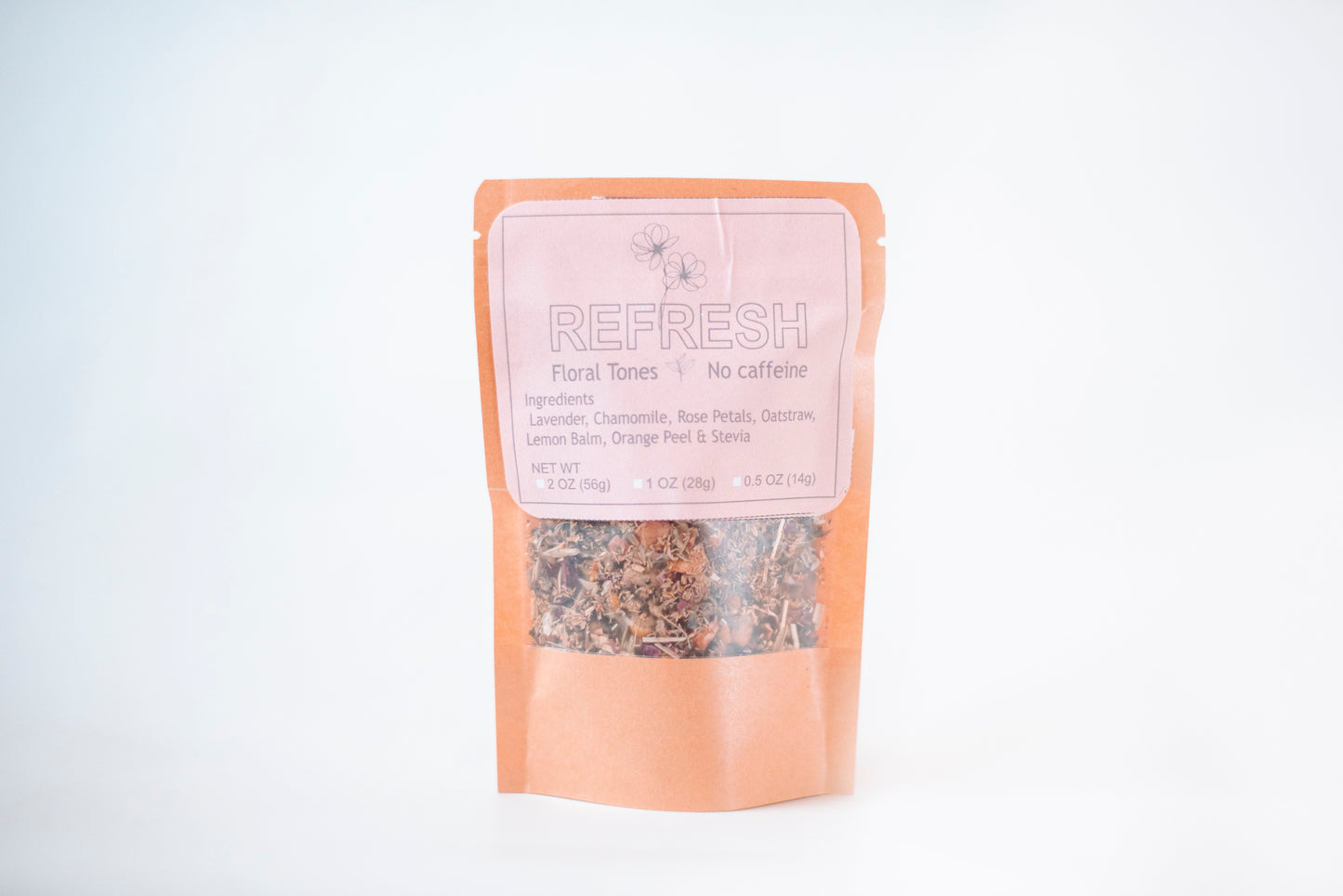 Uplifting Refresh Tea with Orange & Rose Petals | The Blue Yogi