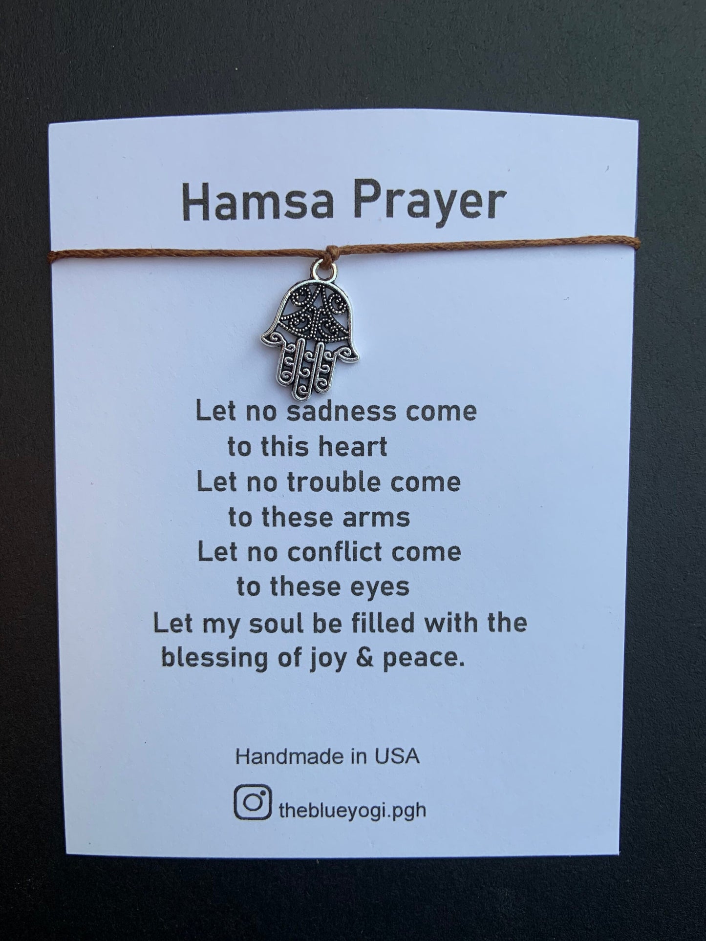 Hamsa Bracelets - Casual, Boho, Spiritual - Tie Closure - Theblueyogi