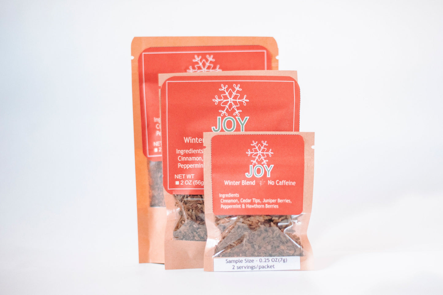 Joy - Winter Blend Tea with Cinnamon and Peppermint - Loose Teas - Theblueyogi