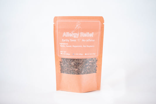 Allergy Relief Herbal Blend - Loose Teas- Caffeine Free - Theblueyogi