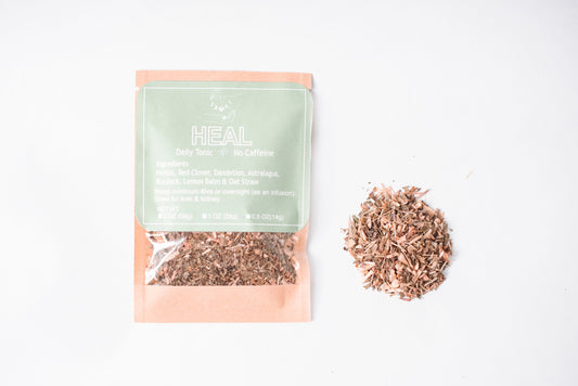 Heal Herbal Tea - Daily Tonic - No Caffeine - Loose Teas - Theblueyogi