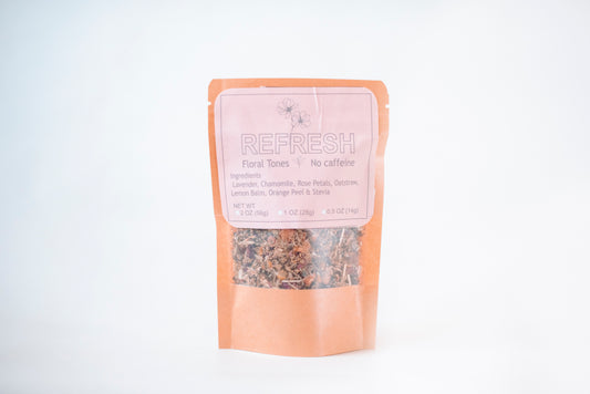 Refresh tea with Orange and Rose petals - Loose Teas - Theblueyogi